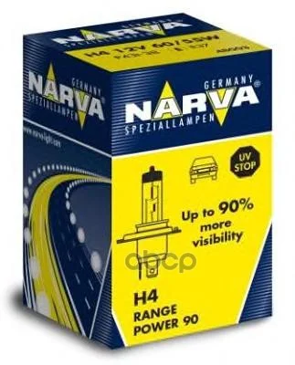 Автолампа H4 RPH 12V 60/55W P43T-38 NVA C1 48003 - изображение 1