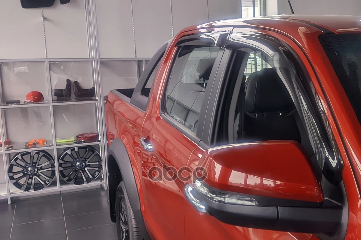 Дефлектор боковых окон JAC T6, 15-, T8, 18-, 4ч., - миниатюра 2