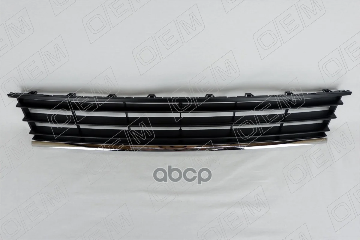 Решетка в бампер нижняя Volkswagen Passat B7 - миниатюра 9