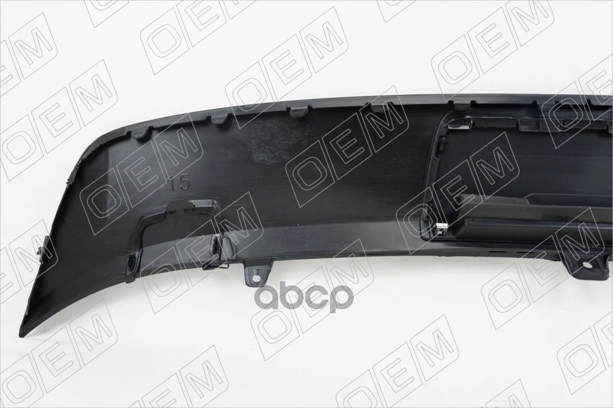 Накладка бампера заднего Volkswagen Jetta 6 - миниатюра 8