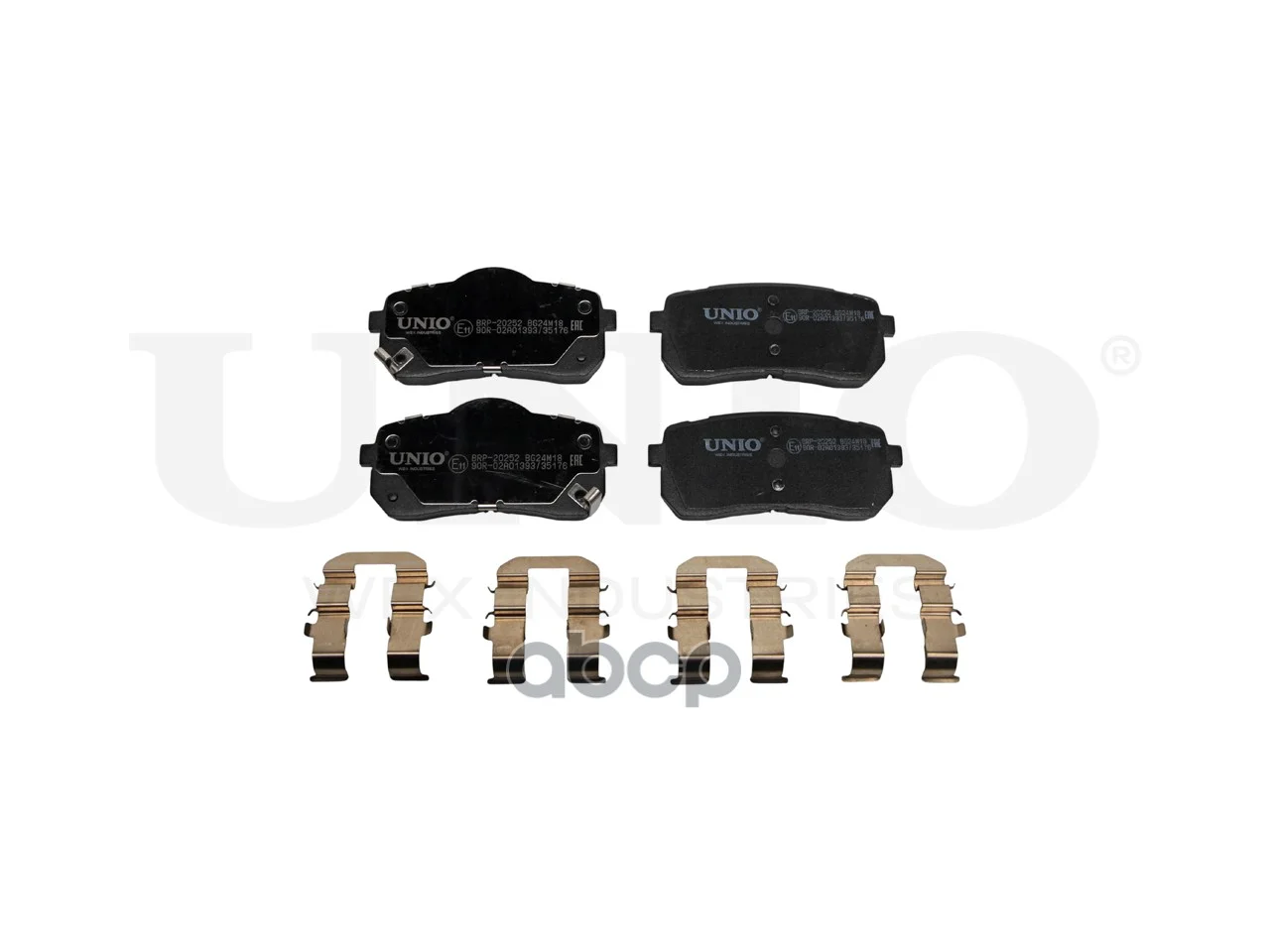 Колодки тормозные KIA CARNIVAL 06- задн.диск. - миниатюра 2