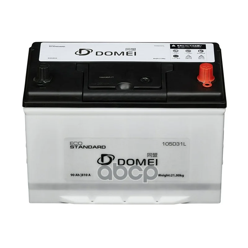 Аккумулятор DOMEI Eco STANDARD 105D31L 105D31L - миниатюра 2