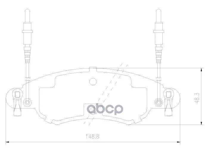 Колодки тормозные CITROEN C5 01- диск.перед. - миниатюра 3