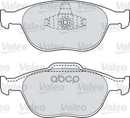 Колодки тормозные FORD Fiesta (20022005) 598639 - изображение 1