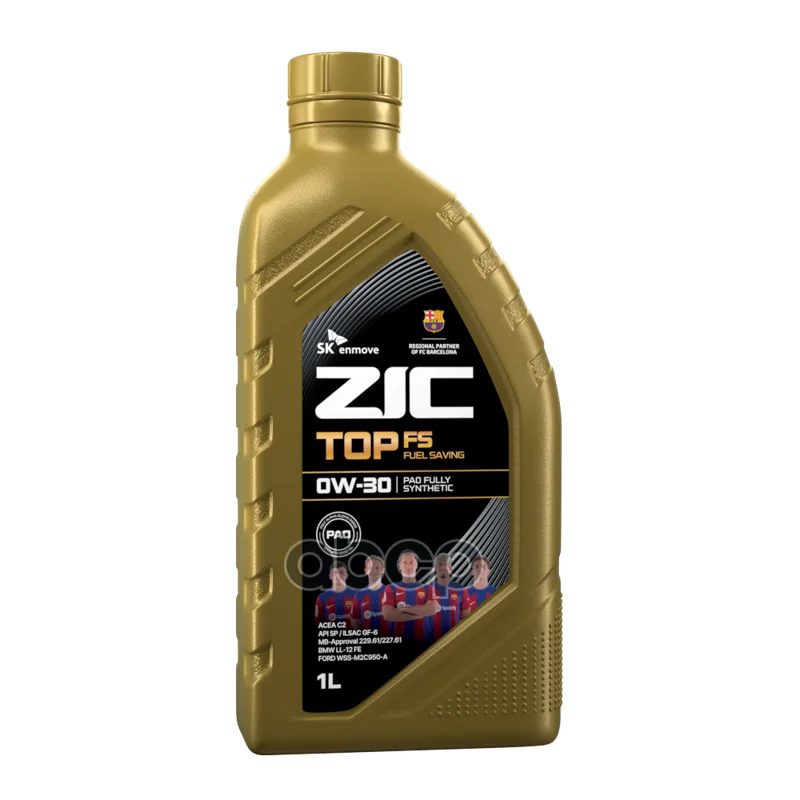 Масло моторное ZIC TOP ES 0W-30 синтетическое 1 л - изображение 1