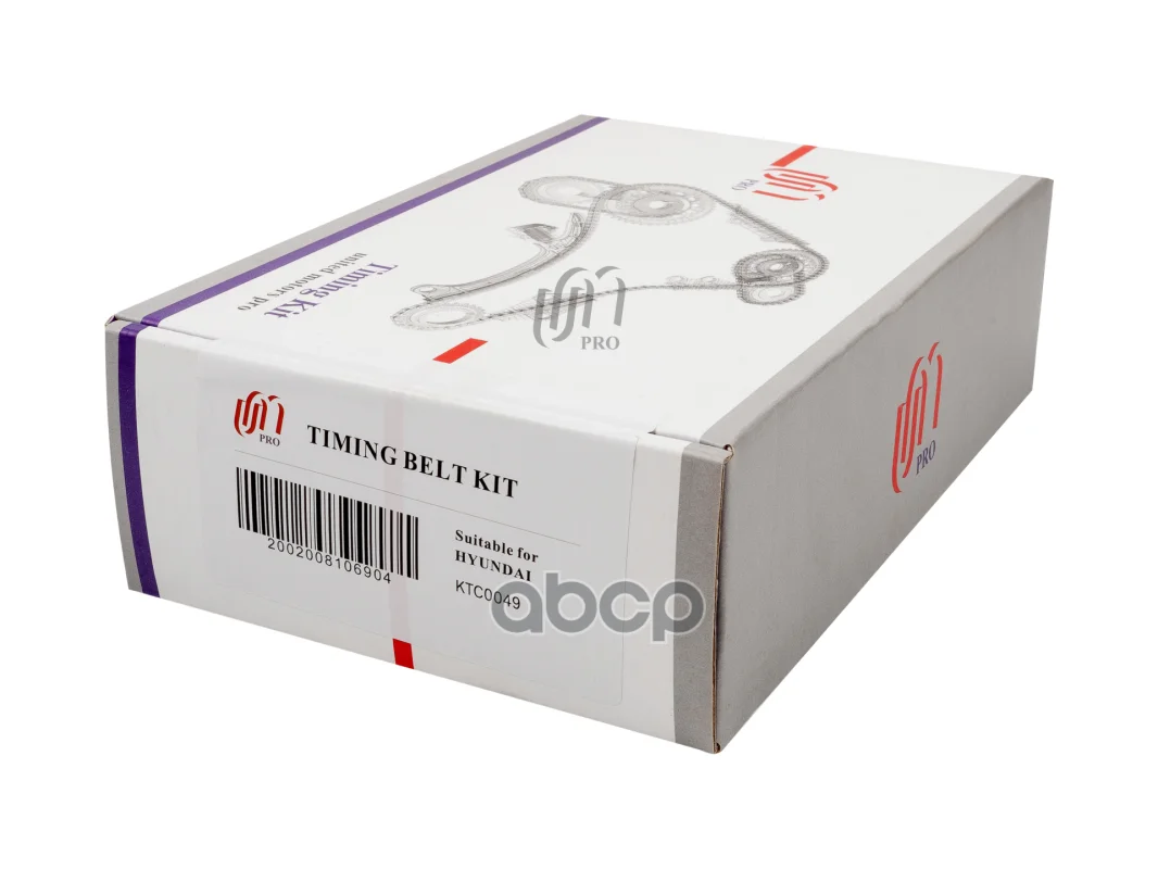 Комплект ремня ГРМ HUYNDAI G4ED KTC0049 United - миниатюра 4