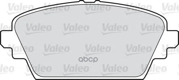 Колодки тормозные 598451 Valeo - изображение 1