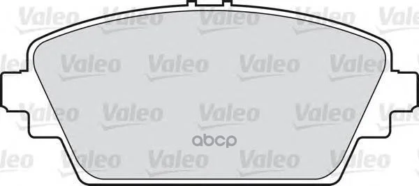 Колодки тормозные 598451 Valeo - миниатюра 2