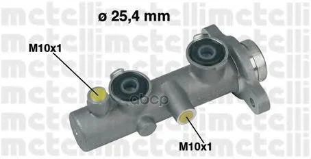 Главный тормозной цилиндр 050249 Metelli - изображение 1