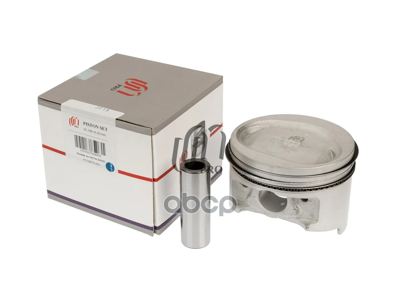 Поршень комплект MITSUBISHI (0.50) 6G72 с кольцами - миниатюра 2