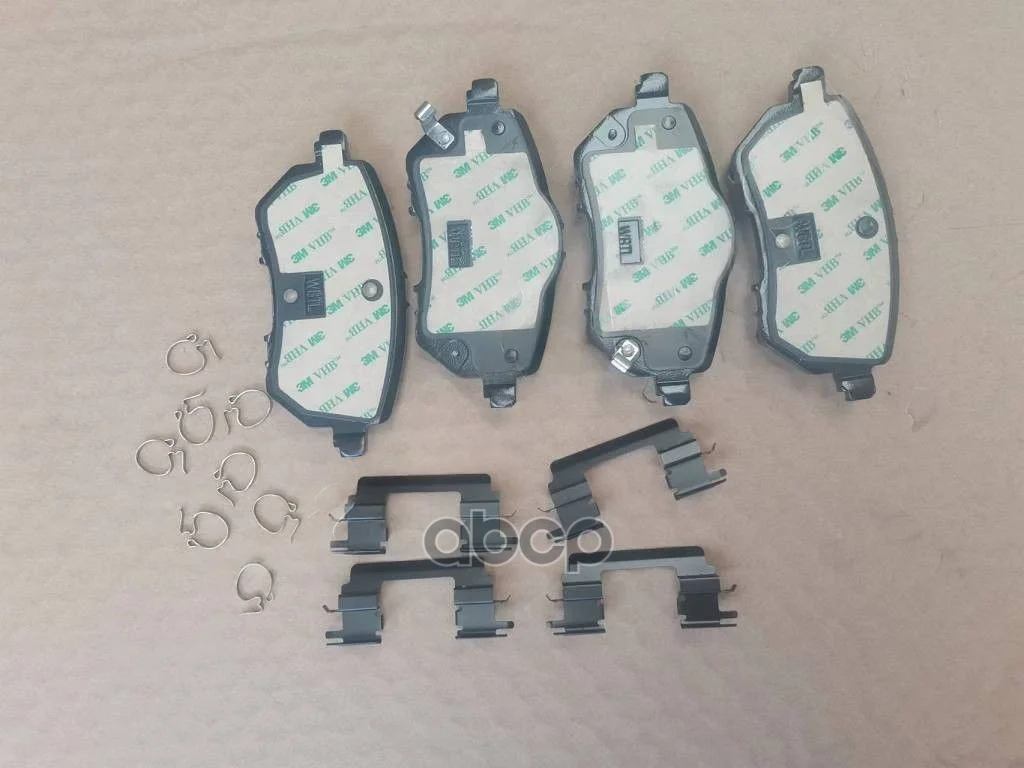 КОЛОДКИ ТОРМОЗНЫЕ ПЕРЕДНИЕ 4048102700 GEELY - изображение 1