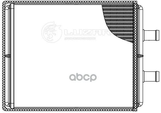 Радиатор отоп. IVECO DAILY (06-)/(11-) 2.3D/3.0D - миниатюра 3