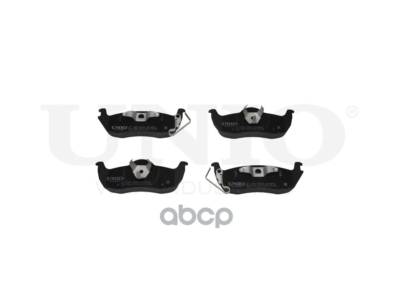 Колодки тормозные JEEP GRAND CHEROKEE 04- - миниатюра 2