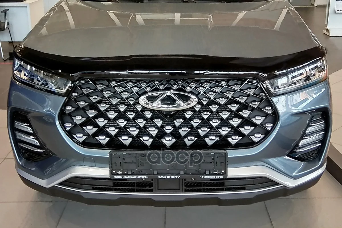 Дефлектор капота Chery Tiggo 7/7 Pro, 2020-, - миниатюра 2