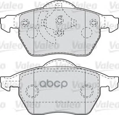 Колодки тормозные 598489 Valeo - миниатюра 2