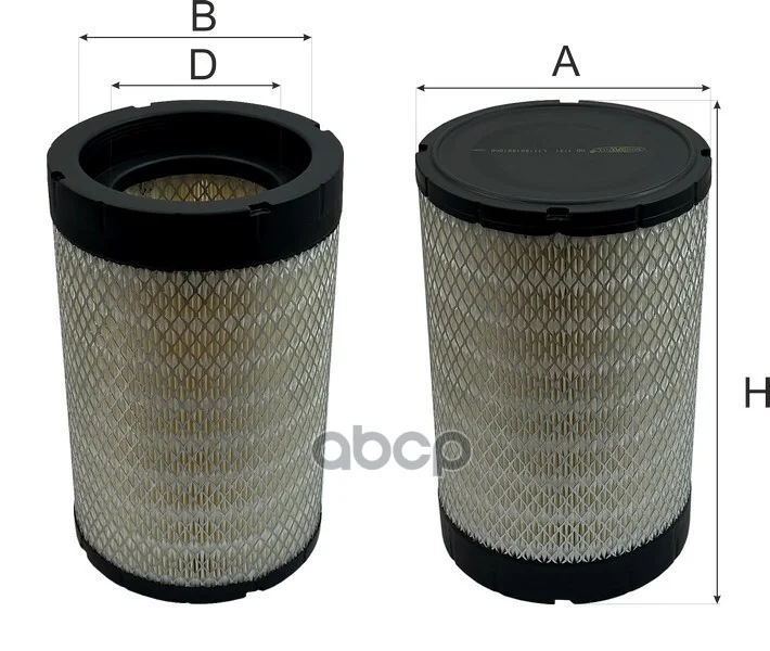 Фильтр воздушный AG1131 Goodwill - миниатюра 2