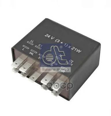реле поворотов !9 контактов. 24V (3+1)x21W MAN - изображение 1