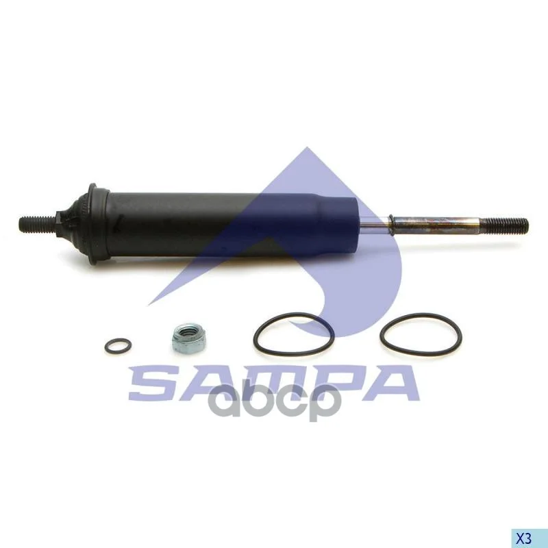 амортизатор кабины !перед. 206-307 I/I 12x43 12x85 - изображение 1