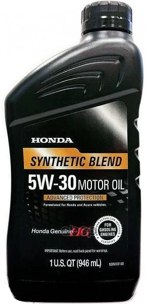 Масло моторное полусинтетическо HONDA Synthetic - изображение 1