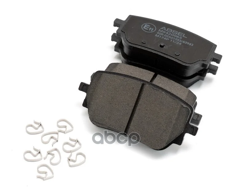 Колодки тормозные задние MS420065 ABSEL - изображение 1