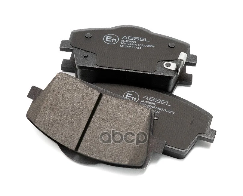 Колодки тормозные передние GL420001 ABSEL - изображение 1