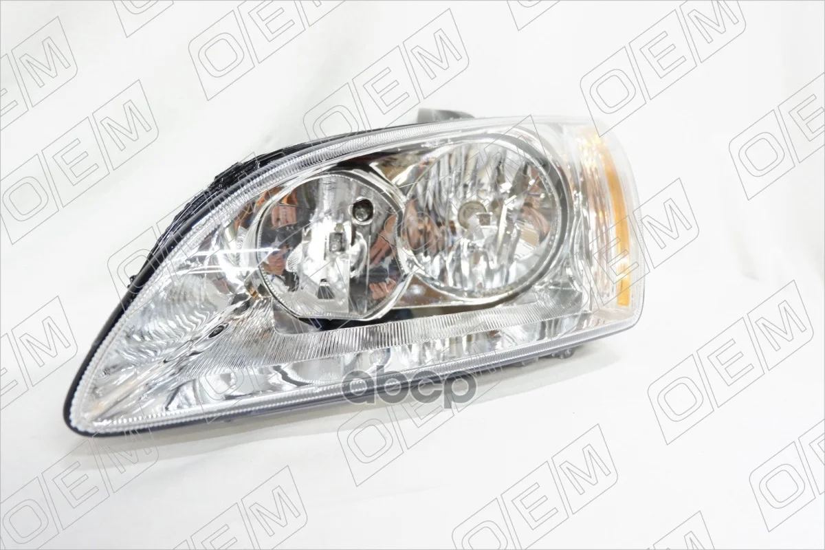 Фара левая Ford Focus 2 2004-2008, галоген, - миниатюра 2