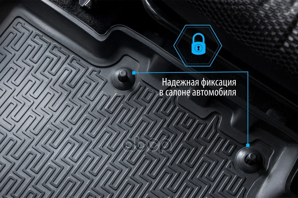Коврики салона BYD SONG PLUS 20- 10701001 Rival - миниатюра 3