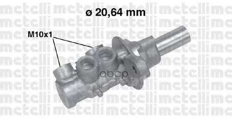 Цилиндр тормозной главный 050691 Metelli - изображение 1