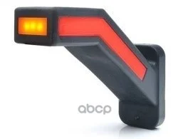 фонарь габаритный !LED белый передний рожок левый - изображение 1