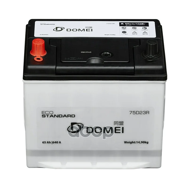 Аккумулятор DOMEI Eco STANDARD 75D23R 75D23R DOMEI - миниатюра 2