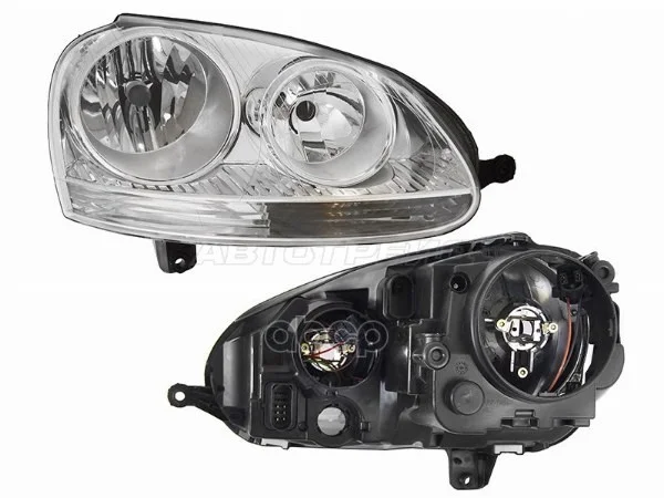 Фара Volkswagen Golf 03-09 / Jetta 05-10 (Спереди/ - изображение 1