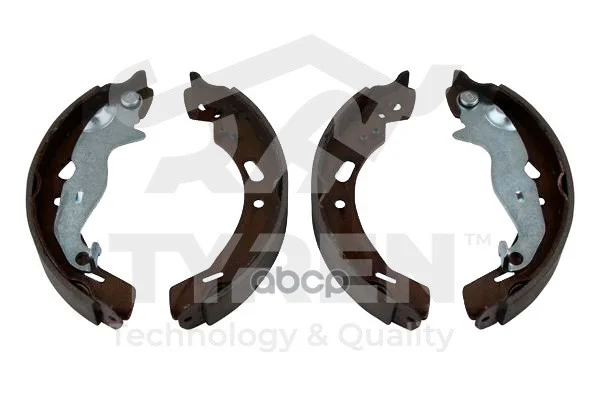 Тормозные колодки барабанные FORD FIESTA 08- - миниатюра 2