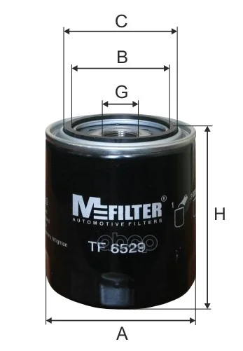 Фильтр масляный TF6529 M-Filter - изображение 1