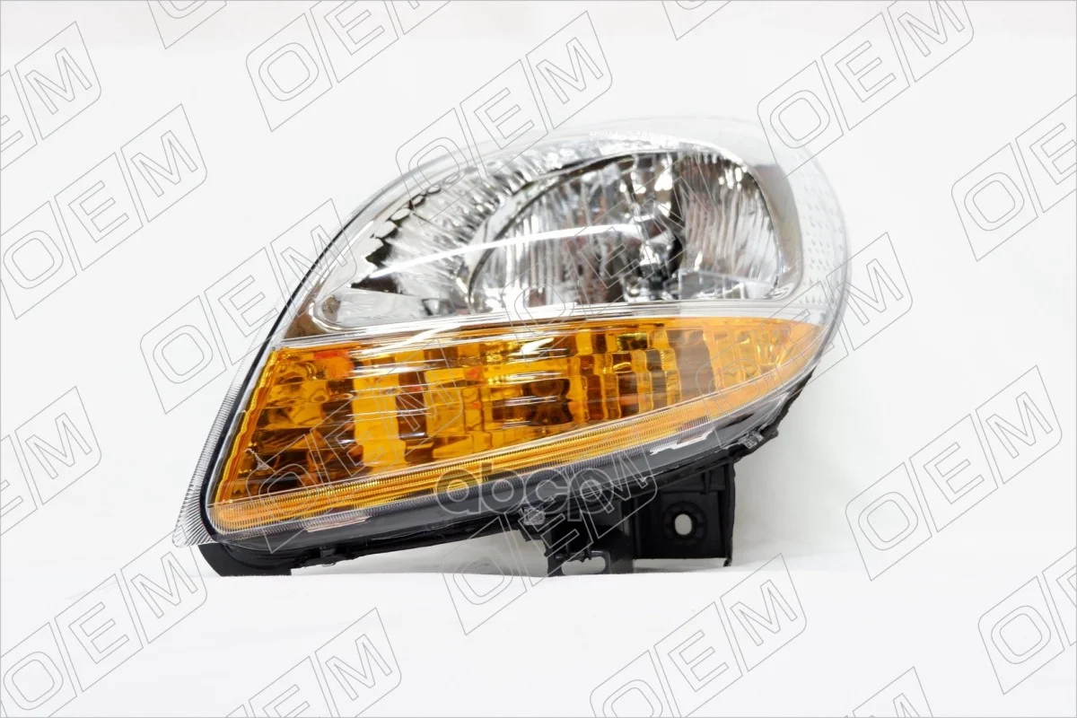 Фара левая Renault Kangoo 1 2003-2009, оранжевый - миниатюра 7