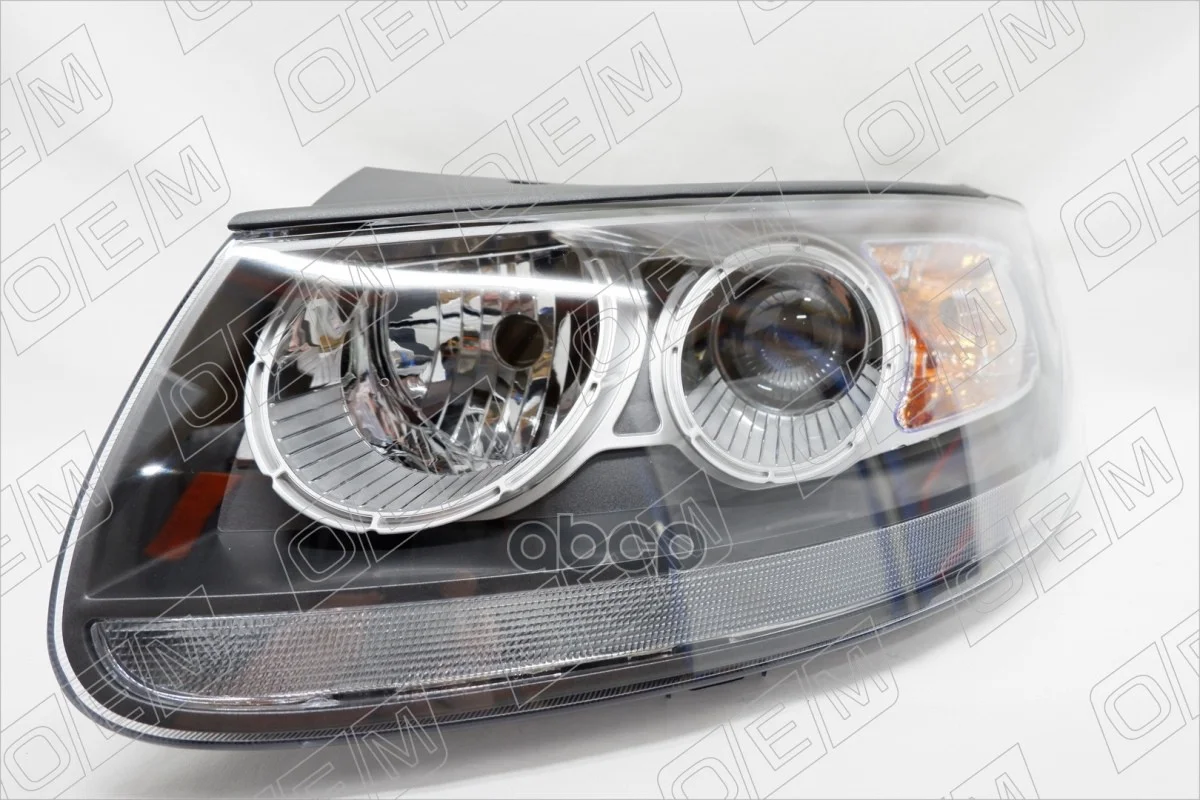Фара левая Hyundai Santa Fe 2 CM 2009-2012, без - миниатюра 5