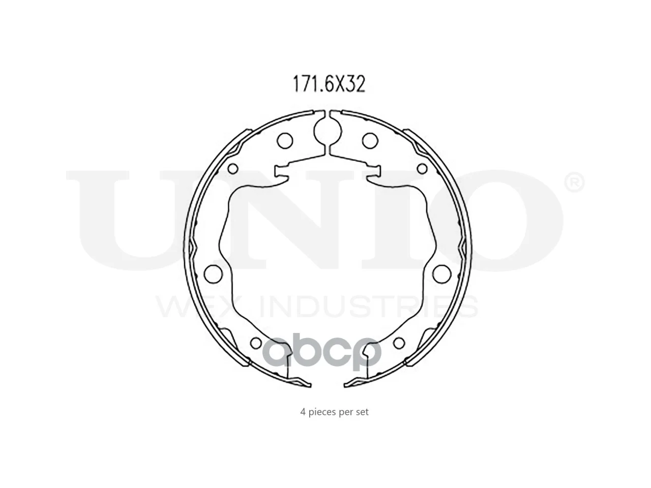 Колодки тормозные бараб. задние Toyota RAV 4 - миниатюра 3