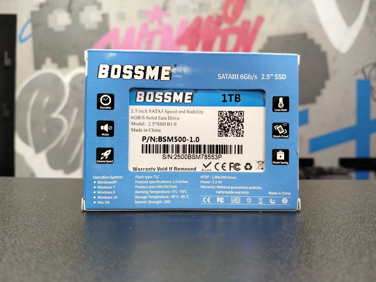 SSD 1Tb Bossme BSM500 1Tb 2.5" Новый - миниатюра 2