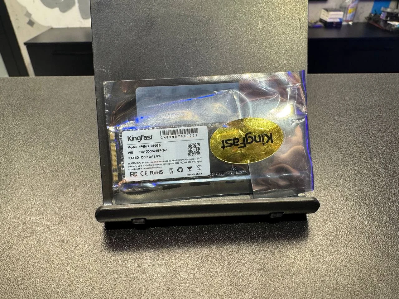 SSD 240gb M.2 Kingfast Новый - миниатюра 5