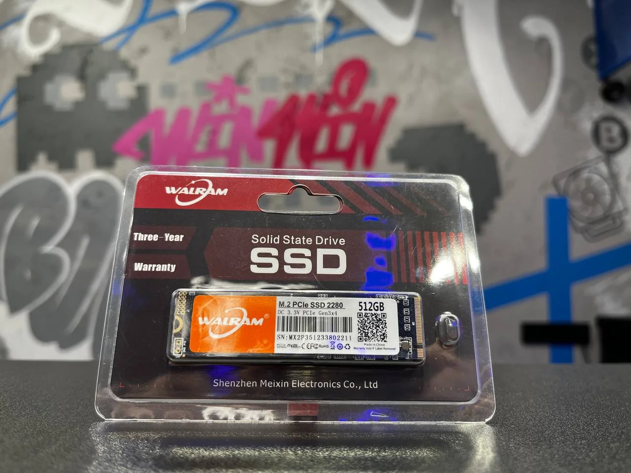 SSD 512gb M.2 Walram W2000 Новый - миниатюра 2