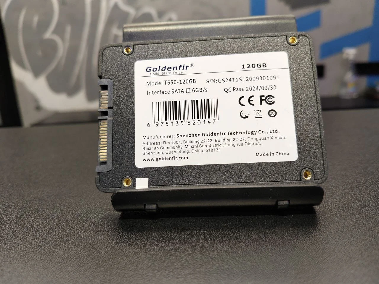 SSD 120gb Goldenfir T650-120GB Новый - миниатюра 7