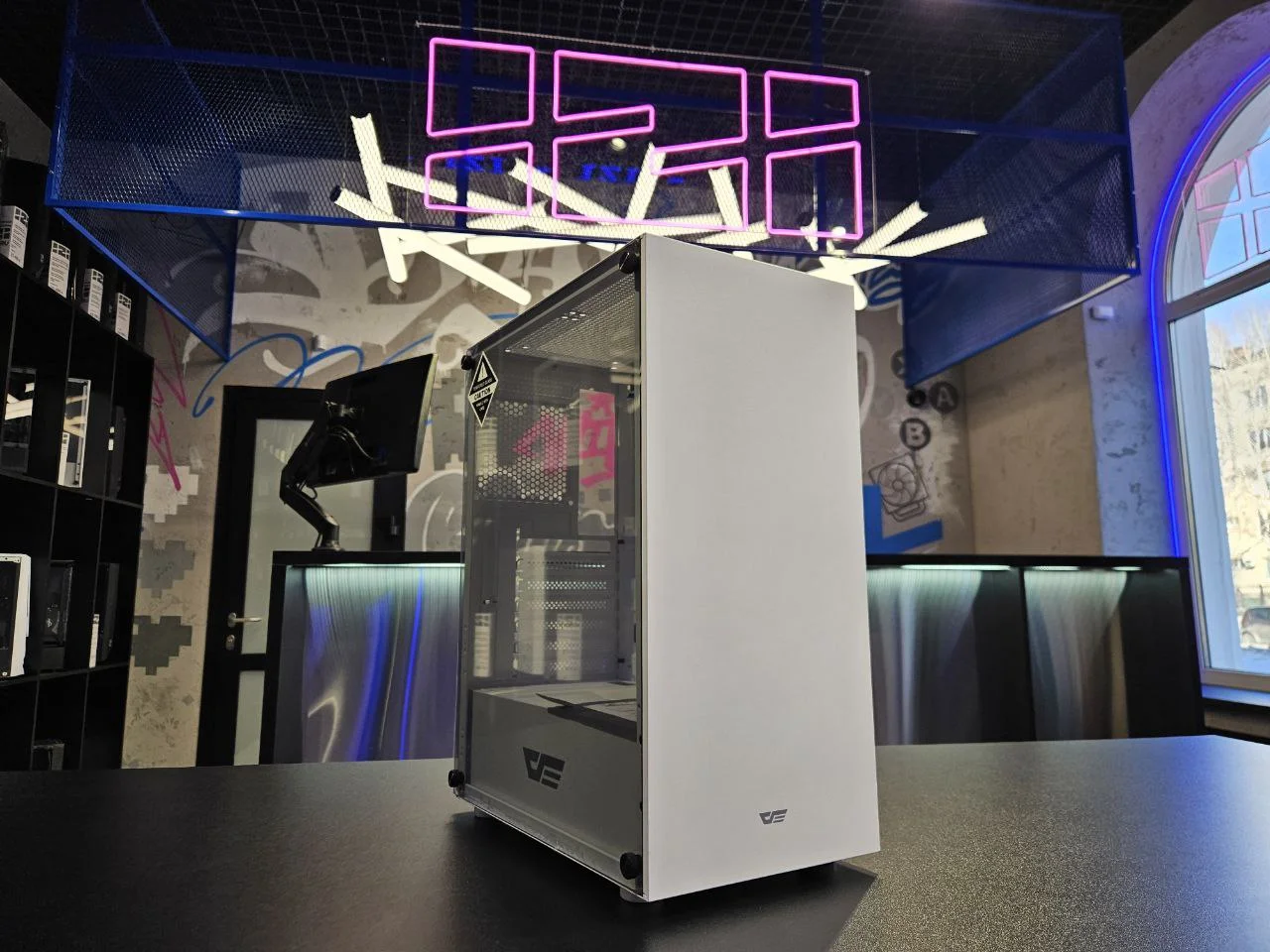 Корпус для пк DARKFLASH DK100 WHITE - миниатюра 7