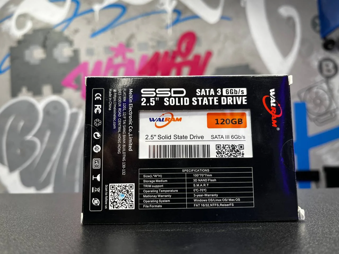 SSD 120gb Walram Новый - миниатюра 5