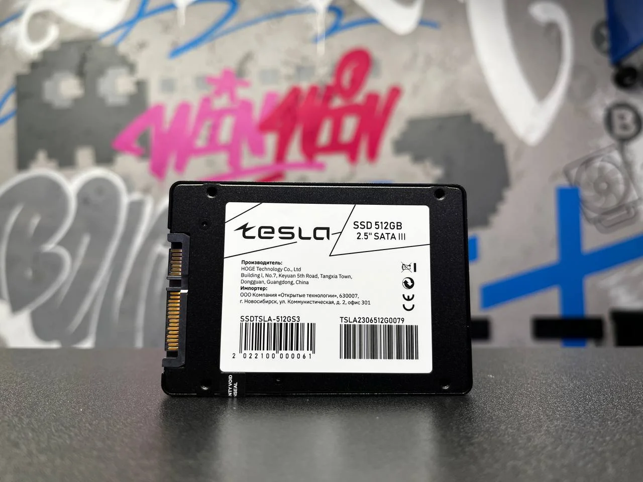 SSD 512gb Tesla 2.5" Новый - миниатюра 4