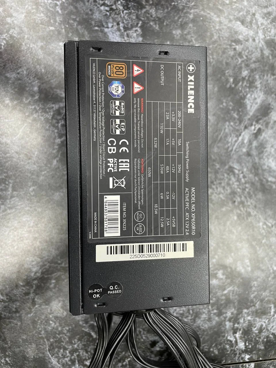 Блок питания 650W Xilence XP650R10 модульный - миниатюра 2