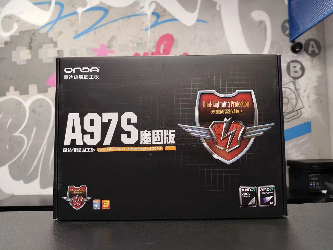 Материнская плата Onda A97S AM3+ DDR3 - миниатюра 2