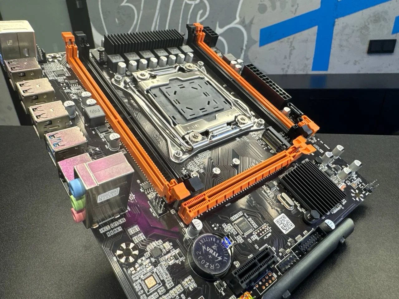 Материнская плата X99H 2011-3 4DDR4 - миниатюра 6