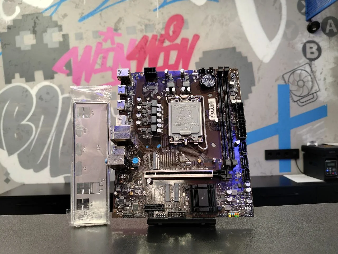 Материнская плата H610, 1700, DDR4, OEM (TG-H610G723) - изображение 1