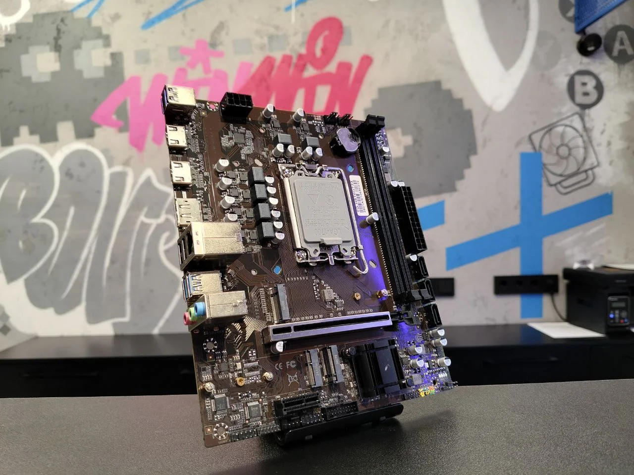 Материнская плата H610, 1700, DDR4, OEM (TG-H610G723) - миниатюра 2