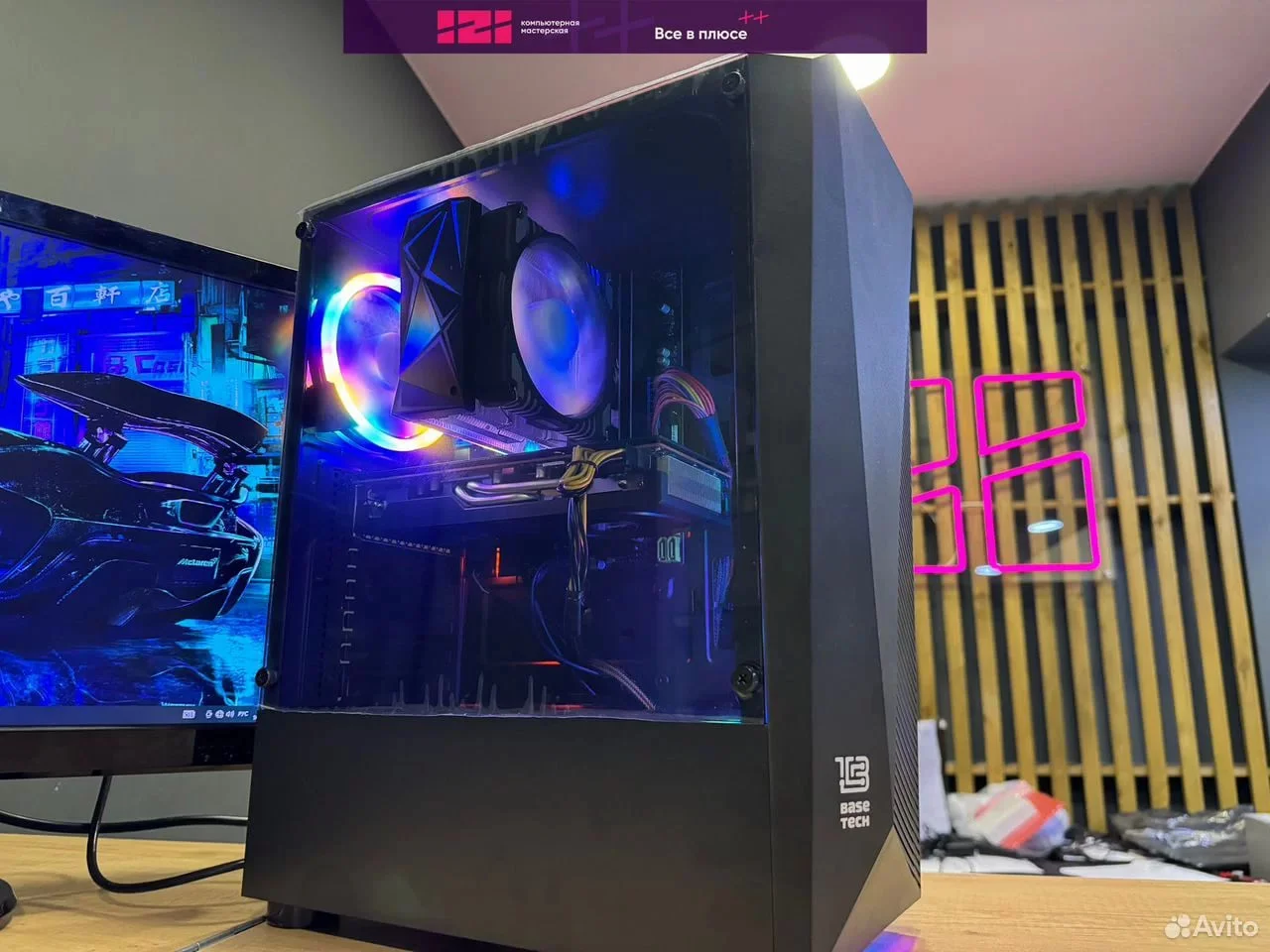 Игровой ПК Ryzen 5 5500, RX 5700XT, 16Gb, m.2 - миниатюра 5