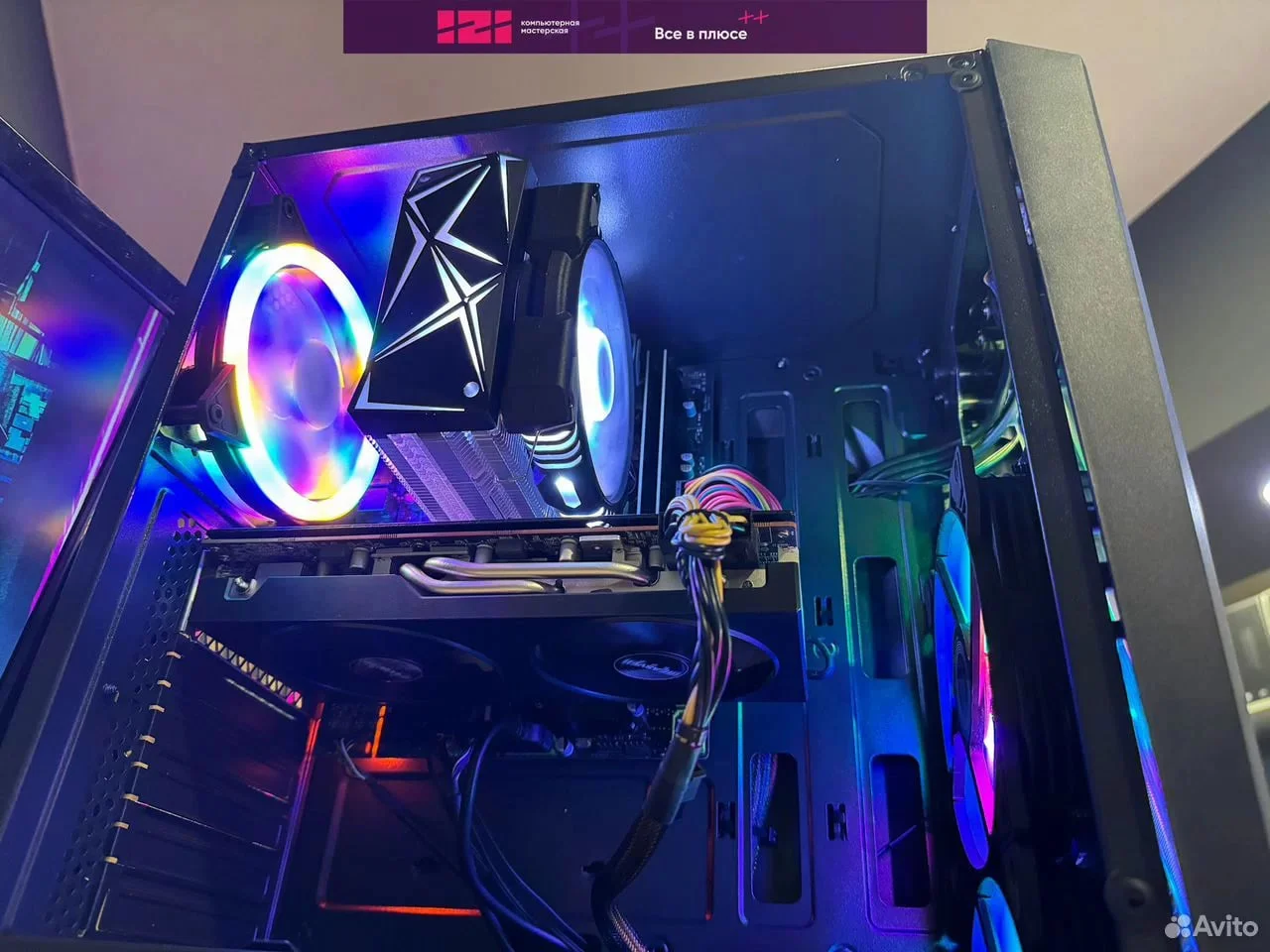 Игровой ПК Ryzen 5 5500, RX 5700XT, 16Gb, m.2 - миниатюра 7